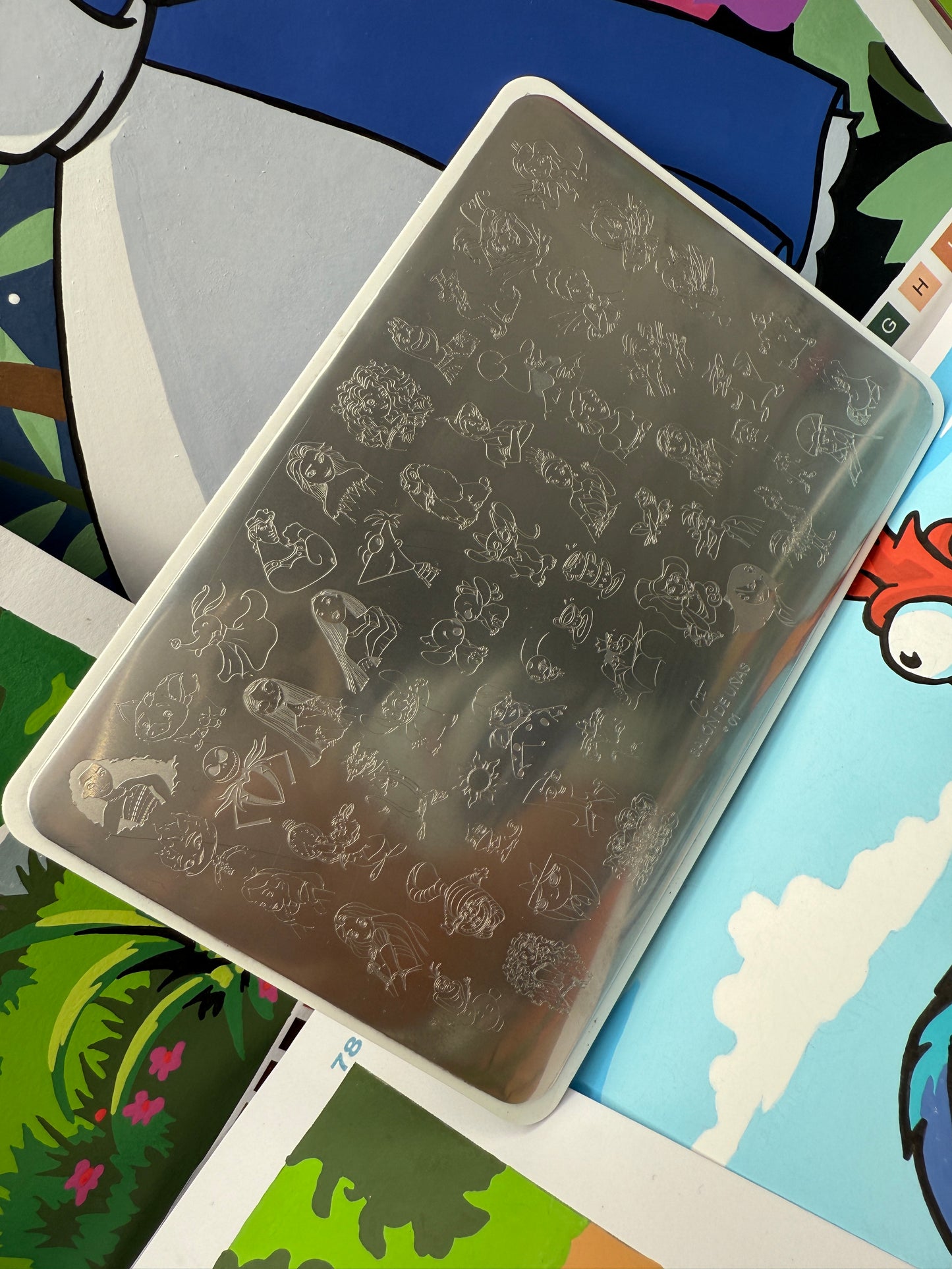 Placa Stamping “Los 2002’s”