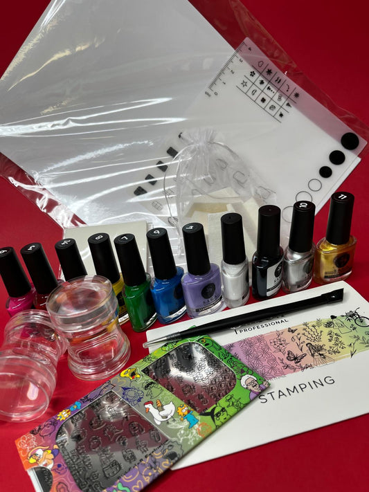 Pack iniciación  stamping ( stickers )
