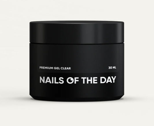 Premium gel clear  nails of the day 30ml