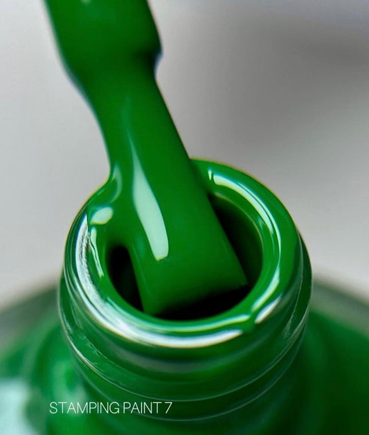 Esmalte stamping verde #07 Saga 8 ml